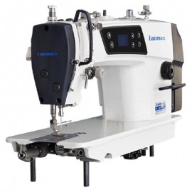 Máquina de Costura Reta Industrial Lanmax LM-9980D Completa com Motor Direct Drive